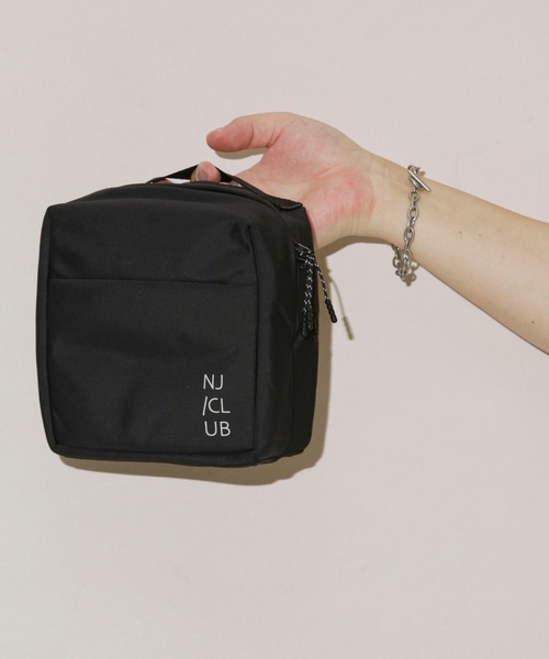 NANO universe（ナノユニバース）の「｢NJ/CLUB｣CARRYSTOCKKIT&BAGストレージボックス（ポーチ・メンズ・グレー/ブラック/ベージュ・FREE）」の4枚目の写真