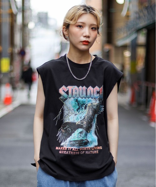 SPINNS（スピンズ）の「【SPINNS】ノースリーブTシャツ