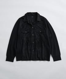 ADAM ET ROPE' | 【WILD LIFE TAILOR】スウェード ドッキング オーバー セーター(その他アウター)