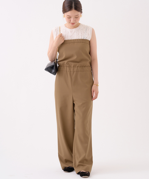 IENA」 オールインワン 38 ブラウン レディース 2024SS IENA イエナ