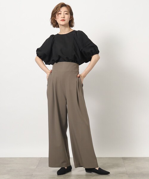 grove（グローブ）の「◆袖コンシャスなボリュームスリーブが旬顔なブラウス（シャツ/ブラウス・レディース・ブラック/オフホワイト/ブルー・02/03/01/04/05）」の5枚目の写真