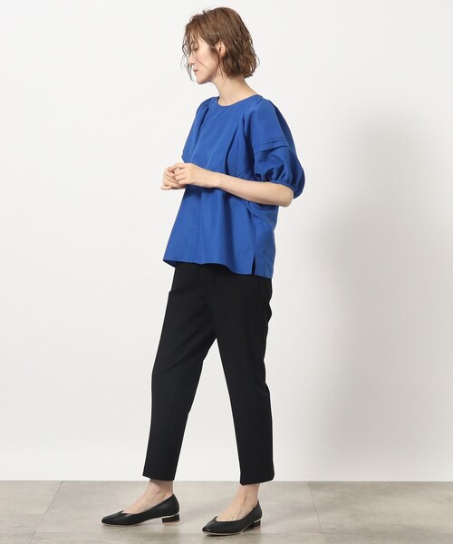 grove（グローブ）の「◆袖コンシャスなボリュームスリーブが旬顔なブラウス（シャツ/ブラウス・レディース・ブラック/オフホワイト/ブルー・02/03/01/04/05）」の13枚目の写真