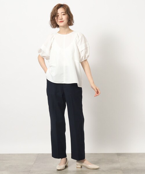 grove（グローブ）の「◆袖コンシャスなボリュームスリーブが旬顔なブラウス（シャツ/ブラウス・レディース・ブラック/オフホワイト/ブルー・02/03/01/04/05）」の19枚目の写真