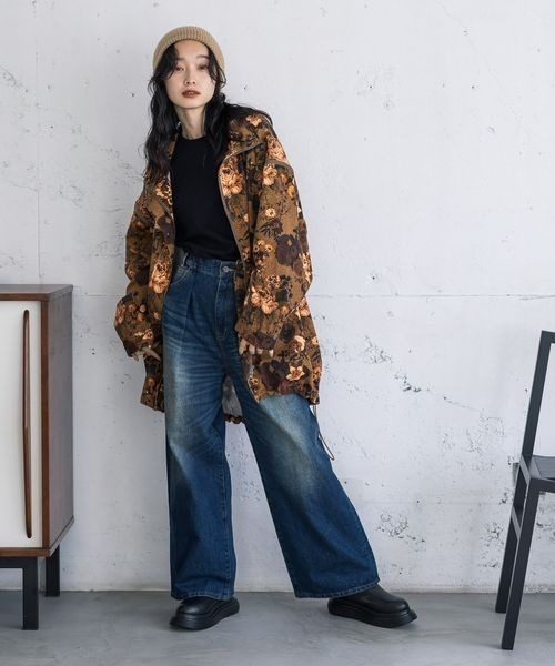 JEANASIS（ジーナシス）の「アクリルニットビーニ－/974131（ニットキャップ/ビーニー・レディース・ブラック/ベージュ/グレー・FREE）」の19枚目の写真