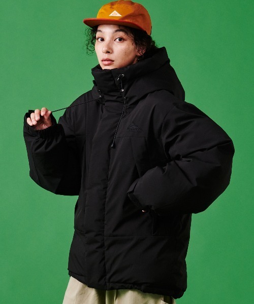 KELTY(ケルティ)の「【EC限定】PADDING JACKET/中綿ジャケット(ダウンジャケット/コート・レディース・ベージュ/ブラック・M/L)」の4枚目の写真