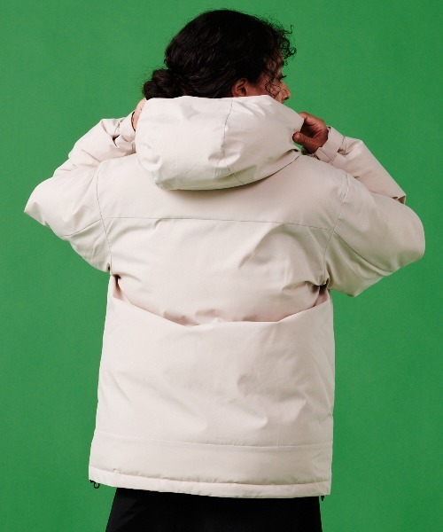 KELTY(ケルティ)の「【EC限定】PADDING JACKET/中綿ジャケット(ダウンジャケット/コート・レディース・ベージュ/ブラック・M/L)」の19枚目の写真