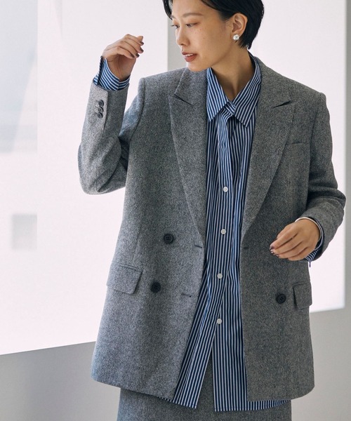 BABYLONE（バビロン）の「ネップツイードジャケット（テーラード
