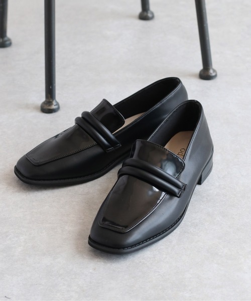 cepo（セポ）の「エナメルトップローファー（ローファー・レディース・ブラック/ベージュ・M/L）」の11枚目の写真