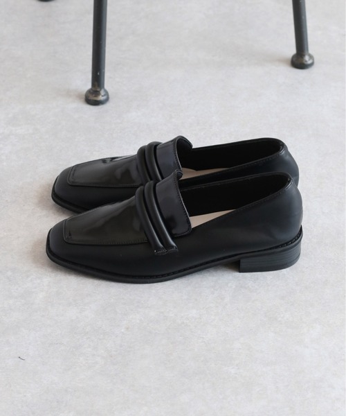 cepo（セポ）の「エナメルトップローファー（ローファー・レディース・ブラック/ベージュ・M/L）」の12枚目の写真