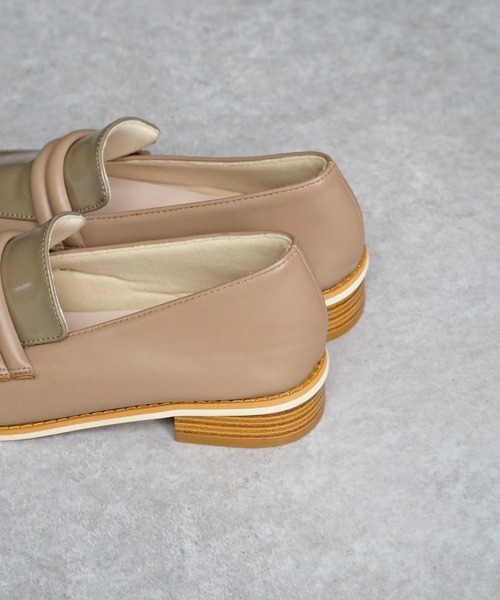 cepo（セポ）の「エナメルトップローファー（ローファー・レディース・ブラック/ベージュ・M/L）」の19枚目の写真