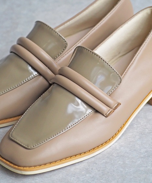 cepo（セポ）の「エナメルトップローファー（ローファー・レディース・ブラック/ベージュ・M/L）」の18枚目の写真