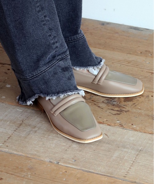 cepo（セポ）の「エナメルトップローファー（ローファー・レディース・ブラック/ベージュ・M/L）」の14枚目の写真