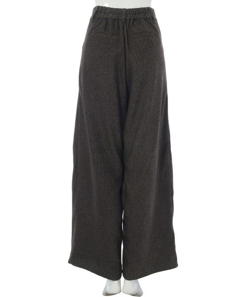 CEDNIE（セドニー）の「ヘリンボーンハイウエストタックパンツ（その他パンツ・レディース・ブラウン・S/M）」の12枚目の写真