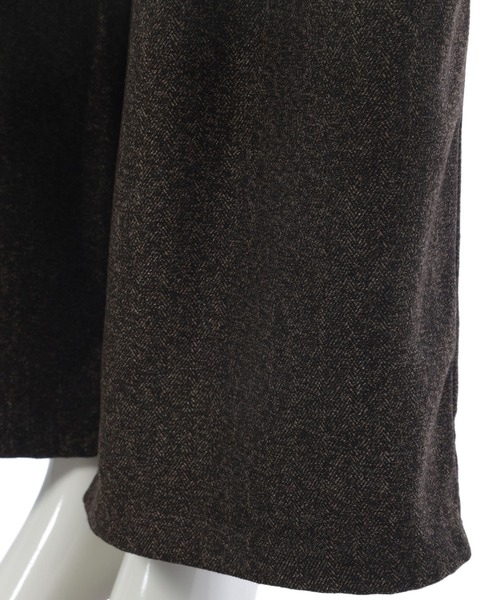 CEDNIE（セドニー）の「ヘリンボーンハイウエストタックパンツ（その他パンツ・レディース・ブラウン・S/M）」の14枚目の写真