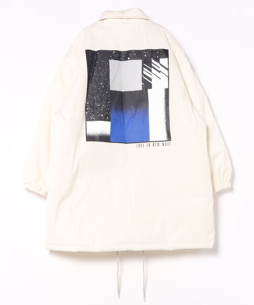 OKIRAKU（オキラク）の「☆ 【OKIRAKU/オキラク】padding coach jacket - パディング コーチ ジャケット BC60001（その他アウター・レディース・ブラック/ホワイト・FREE）」の7枚目の写真