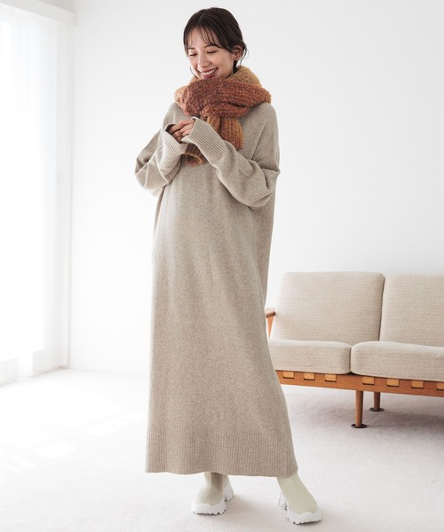 セール】7ゲージタートルロングワンピース 976991（ワンピース