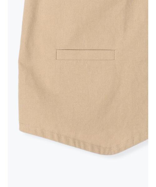 Samansa Mos2（サマンサ モスモス）の「コットンリネンVネックベスト（ベスト・レディース・キナリ/ベージュ/ブラック・F）」の15枚目の写真