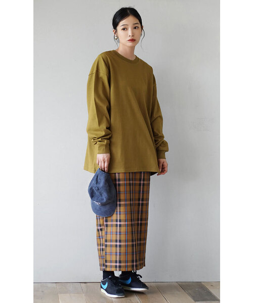 zootie(ズーティー)の「【大人に着こなす英国柄】タータンチェック ペンシルスカート(スカート・レディース・ブルー/レッド/キャメル/ブルー系その他・M)」の9枚目の写真