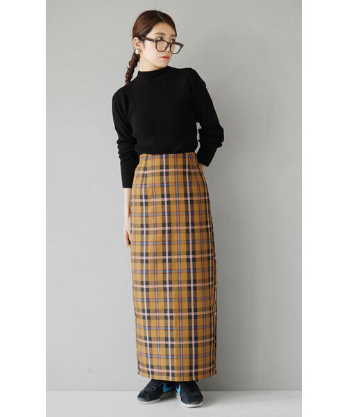 zootie(ズーティー)の「【大人に着こなす英国柄】タータンチェック ペンシルスカート(スカート・レディース・ブルー/レッド/キャメル/ブルー系その他・M)」の10枚目の写真