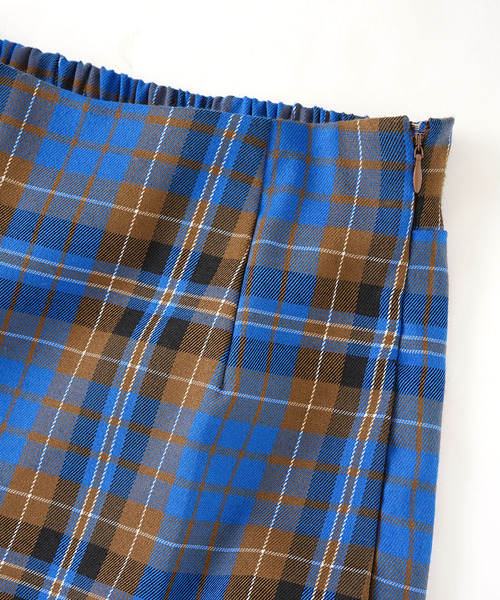zootie(ズーティー)の「【大人に着こなす英国柄】タータンチェック ペンシルスカート(スカート・レディース・ブルー/レッド/キャメル/ブルー系その他・M)」の21枚目の写真
