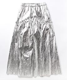 STUDIOUS | Reversible Metallic Gather SK(スカート)