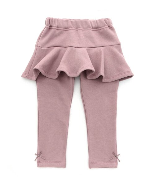 apres les cours(アプレレクール)の「【WEB限定・あったか】裏シャギースカッツ(スカート・キッズ・インディゴブルー/ラベンダー/ドット/オリーブ/ブラック・110/120/130/140/80/90/100)」の20枚目の写真