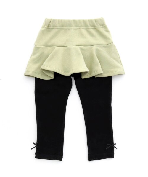 apres les cours(アプレレクール)の「【WEB限定・あったか】裏シャギースカッツ(スカート・キッズ・インディゴブルー/ラベンダー/ドット/オリーブ/ブラック・110/120/130/140/80/90/100)」の22枚目の写真