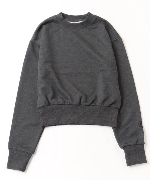 E&C closet…（イーアンドシークローゼット）の「袖刺繍ジャストスエット（スウェット・レディース・ダークグレー/ライトグレー・FREE）」の15枚目の写真