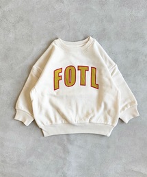 【FRUIT OF THE LOOM】別注プリントトレーナ/前後プリント（80～160cm）