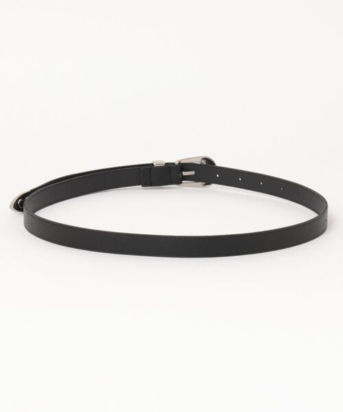 3.3 Field Trip (3.3フィールドトリップ)の「【UNISEX】3.3Field Trip/マットバックル ベルト 2989773(ベルト・レディース・ブラック/ブラウン・FREE)」の3枚目の写真