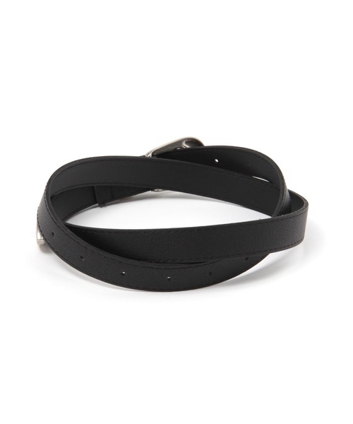 3.3 Field Trip (3.3フィールドトリップ)の「【UNISEX】3.3Field Trip/マットバックル ベルト 2989773(ベルト・レディース・ブラック/ブラウン・FREE)」の7枚目の写真