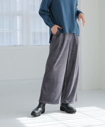 ジンジャモイストベロアパンツ
