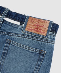 デニム・ジーパン Y/PROJECT 'Evergreen Y Belt' jeans Light Blue Y/project Evergreen Y Belt Jeans In Light Blue | ModeSens