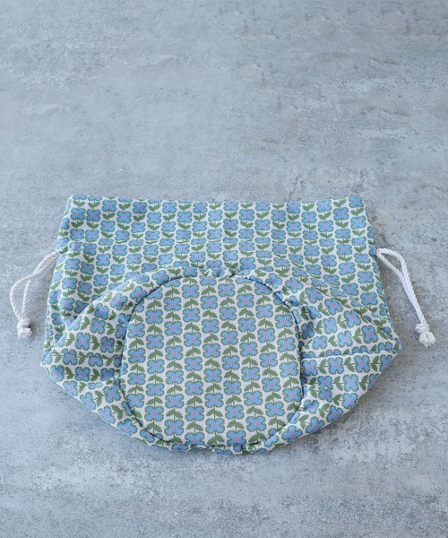 bulle de savon(ビュルデサボン)の「別注 4つ花ジャガード ポシェット(ハンドバッグ・レディース・ブルー/ネイビー・FREE)」の15枚目の写真