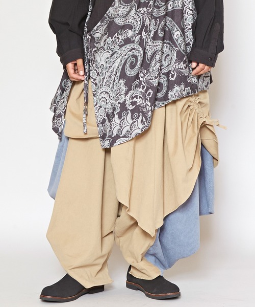 チャイハネ（チャイハネ）の「【チャイハネ】パストラ変形MEN'Sパンツ（その他パンツ・メンズ・ブラウン/ベージュ/ブラック・FREE）」の3枚目の写真