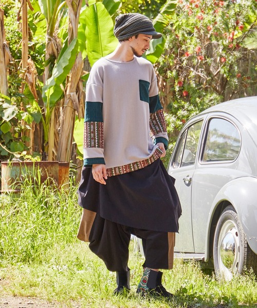 チャイハネ（チャイハネ）の「【チャイハネ】パストラ変形MEN'Sパンツ（その他パンツ・メンズ・ブラウン/ベージュ/ブラック・FREE）」の5枚目の写真