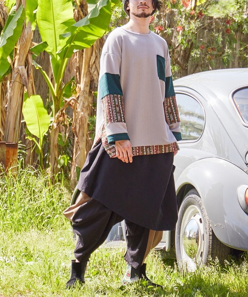 チャイハネ（チャイハネ）の「【チャイハネ】パストラ変形MEN'Sパンツ（その他パンツ・メンズ・ブラウン/ベージュ/ブラック・FREE）」の6枚目の写真