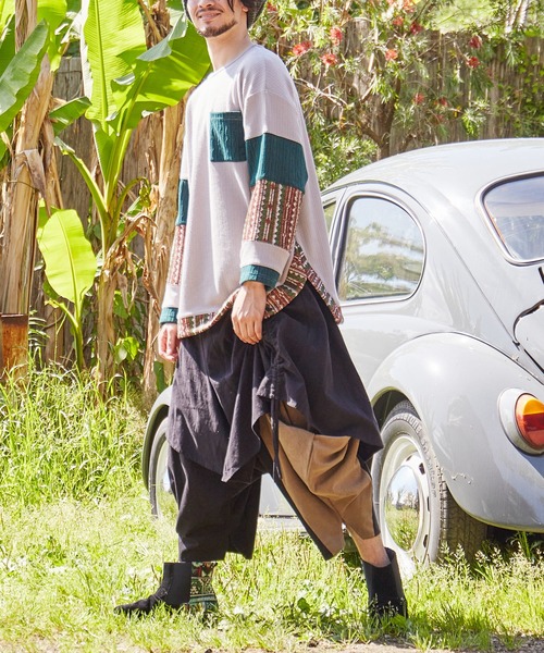 チャイハネ（チャイハネ）の「【チャイハネ】パストラ変形MEN'Sパンツ（その他パンツ・メンズ・ブラウン/ベージュ/ブラック・FREE）」の9枚目の写真