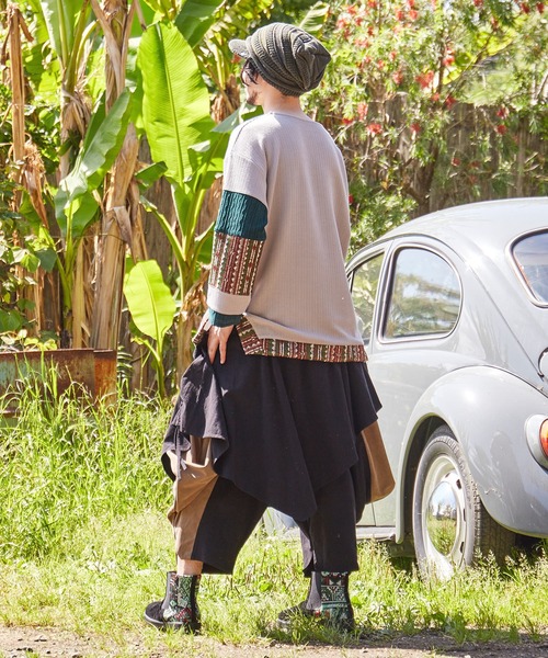 チャイハネ（チャイハネ）の「【チャイハネ】パストラ変形MEN'Sパンツ（その他パンツ・メンズ・ブラウン/ベージュ/ブラック・FREE）」の12枚目の写真