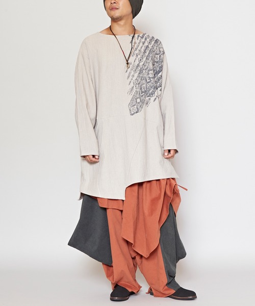 チャイハネ（チャイハネ）の「【チャイハネ】パストラ変形MEN'Sパンツ（その他パンツ・メンズ・ブラウン/ベージュ/ブラック・FREE）」の13枚目の写真