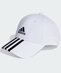 スリーストライプス コットンツイル ベースボールキャップ / アディダス adidas