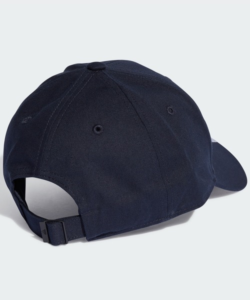 adidas（アディダス）の「スリーストライプス コットンツイル ベースボールキャップ / アディダス adidas（キャップ・メンズ・ネイビー/Black/ホワイト/ホワイト系その他・LARGE/SMALL/MEDIUM/X-SMALL）」の5枚目の写真