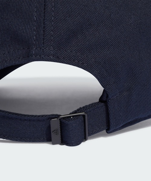 adidas（アディダス）の「スリーストライプス コットンツイル ベースボールキャップ / アディダス adidas（キャップ・メンズ・ネイビー/Black/ホワイト/ホワイト系その他・LARGE/SMALL/MEDIUM/X-SMALL）」の7枚目の写真