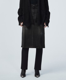 JNBY | Curved Denim Midi Skirt(デニムスカート)