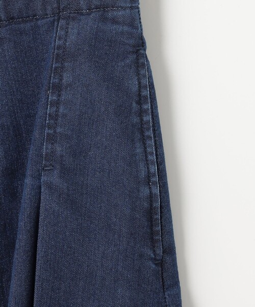 組曲(クミキョク)の「ライトデニム プリーツスカート(デニムスカート・レディース・ネイビー系・3/2/1)」の15枚目の写真
