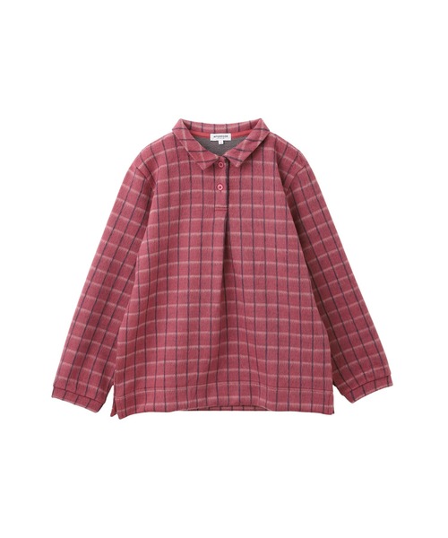 【セール】シャギーチェック襟付きプルオーバー（シャツ/ブラウス）｜McGREGOR（マックレガー） 9,900円