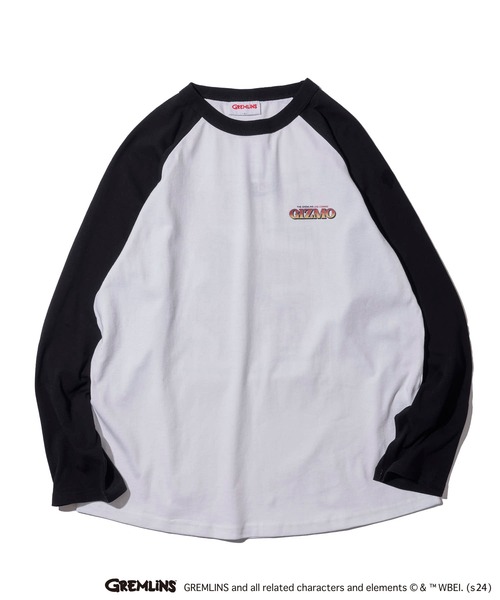 ADPOSION(アドポーション)の「【Gremlins / グレムリン】バックプリントラグランスリーブロンT(Tシャツ/カットソー・メンズ・ホワイト系1/ホワイト系2/ホワイト系3・X-LARGE/LARGE/MEDIUM)」の8枚目の写真