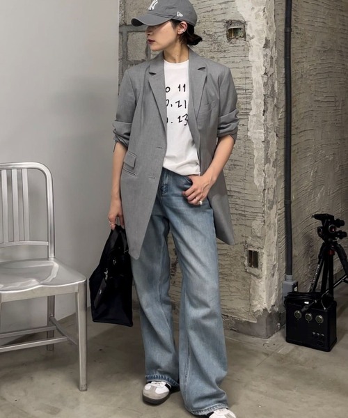 ear PAPILLONNER（イアパピヨネ）の「【PEZ×ear】《A4サイズ対応/撥水》ショルダー付きミディアムトートバッグ（トートバッグ・レディース・ベージュ/ブラック/カーキ・FREE）」の8枚目の写真