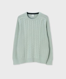 Paul Smith（ポールスミス）の「カシミヤブレンド ケーブルクルーネックニット / 143452 623Y（ニット/セーター・メンズ）」