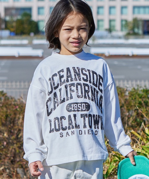 PAIRMANON STREET（ペアマノンストリート）の「【PAIRMANON STREET】アソート 長袖 グラフィック プリント ロンT 長袖 Tシャツ（Tシャツ/カットソー・キッズ・ピンク系その他2/ブラック系その他3/ブラック系その他/ブラック系その他2/ブルー系その他2/ホワイト系その他/ブルー系その他/グリーン系その他3/グリーン系その他/ベージュ系その他/ホワイト系その他2/グレー系その他2/ブラック系その他4/グレー系その他3/ピンク系その他/グリーン系その他2・100/130/150/90/120/140/110）」の2枚目の写真